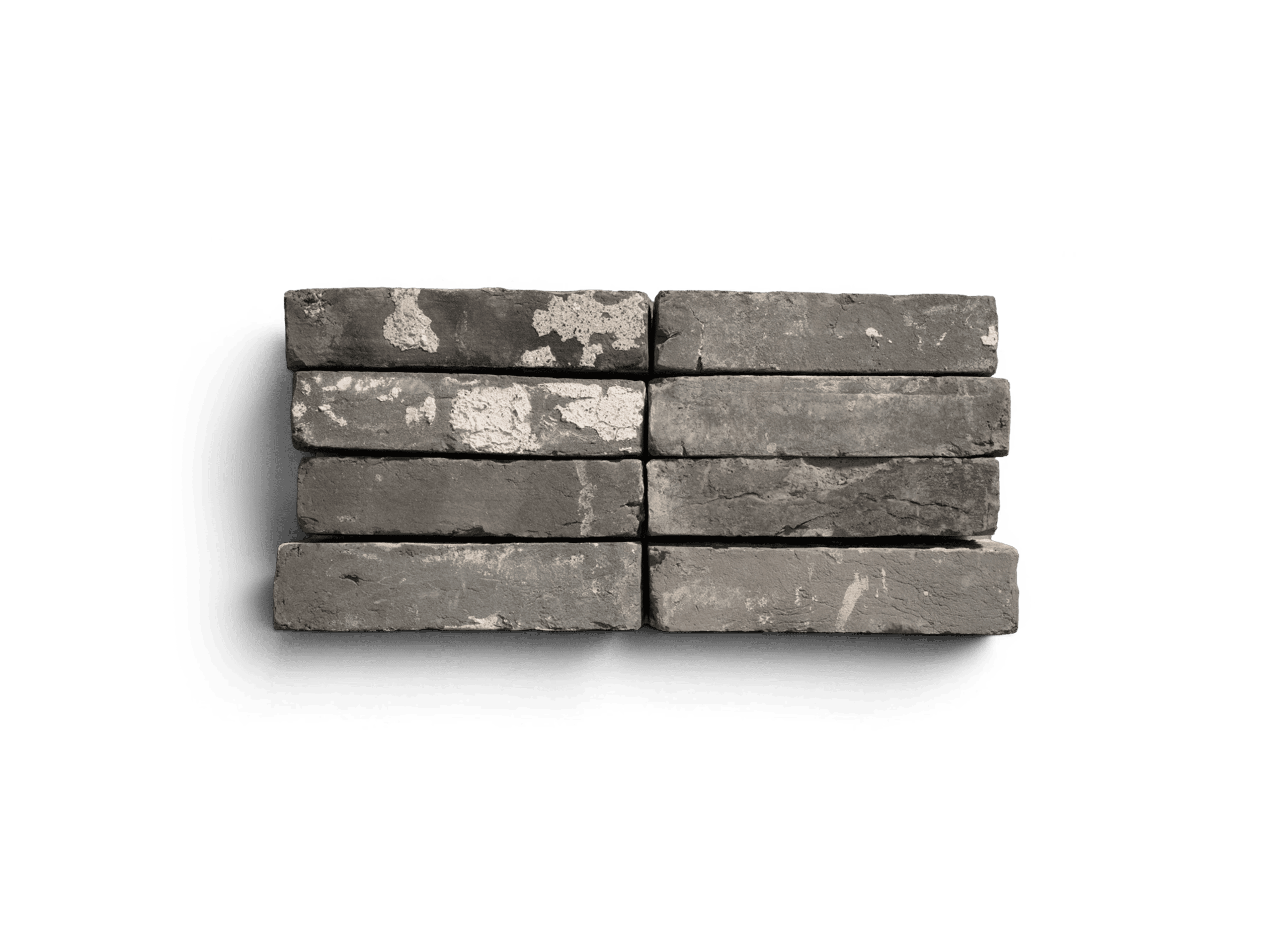 Stacked Prague Grey bricks