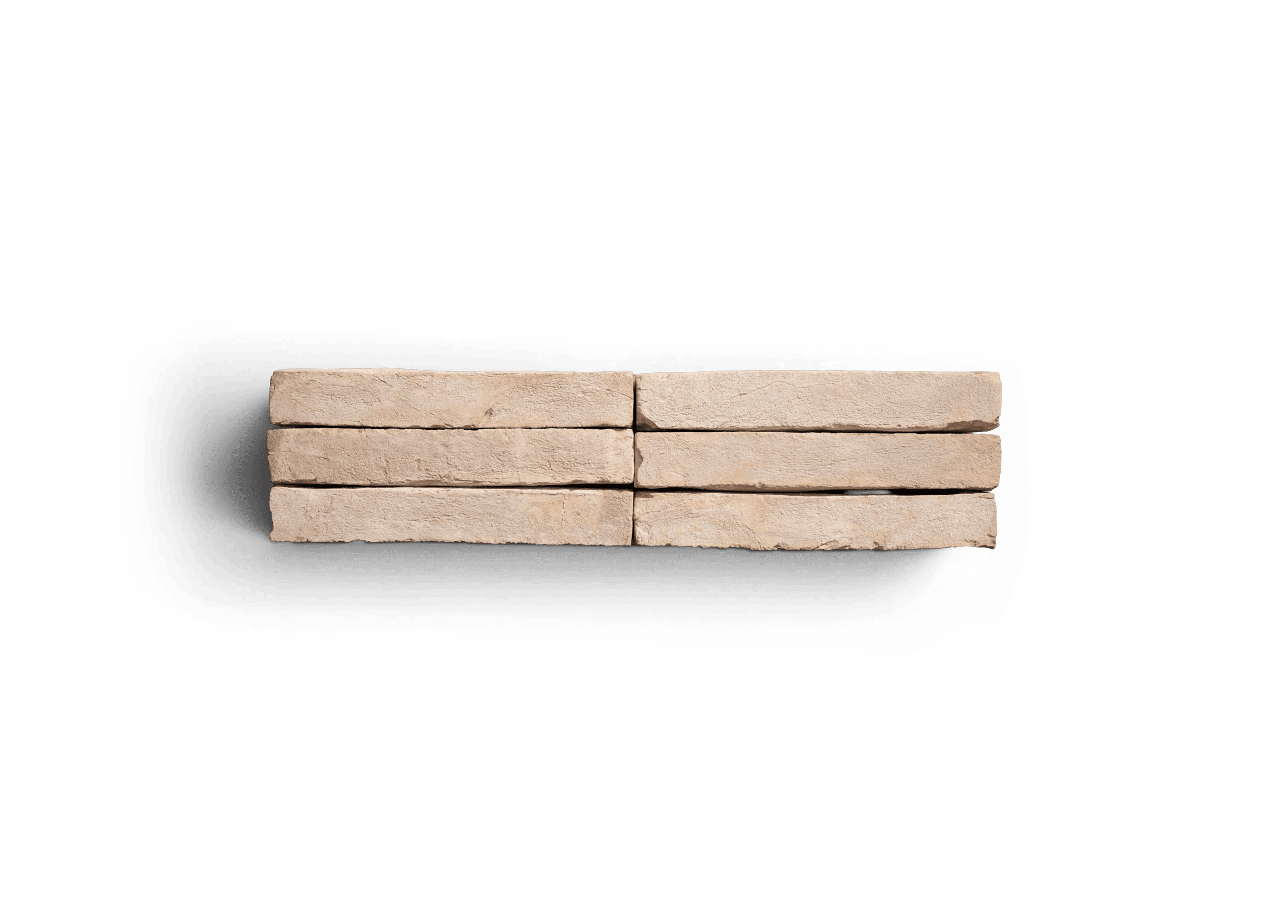 Stacked Roman Sandstocks Hampton bricks