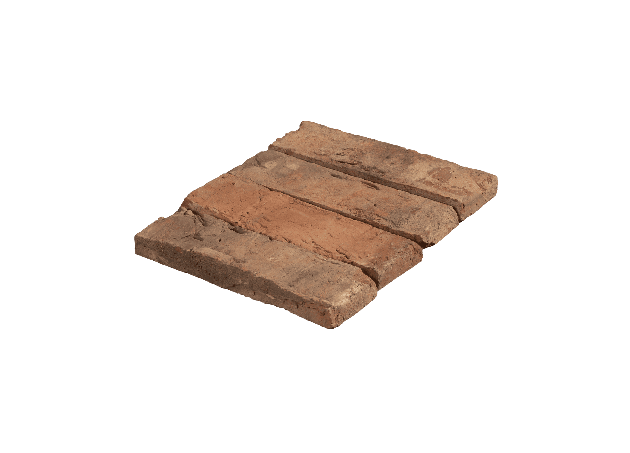 Stacked brick tiles