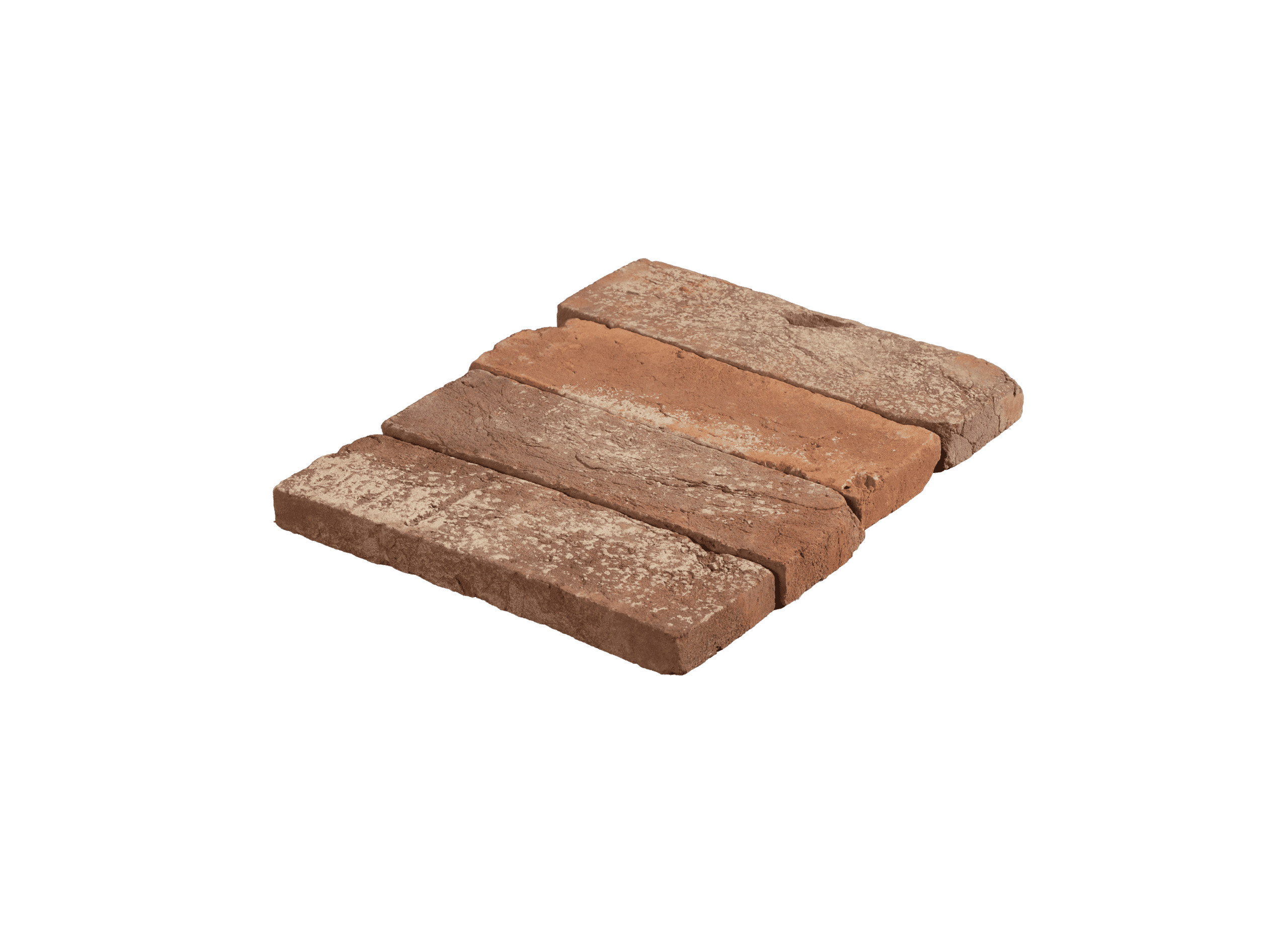 Stacked brick tiles