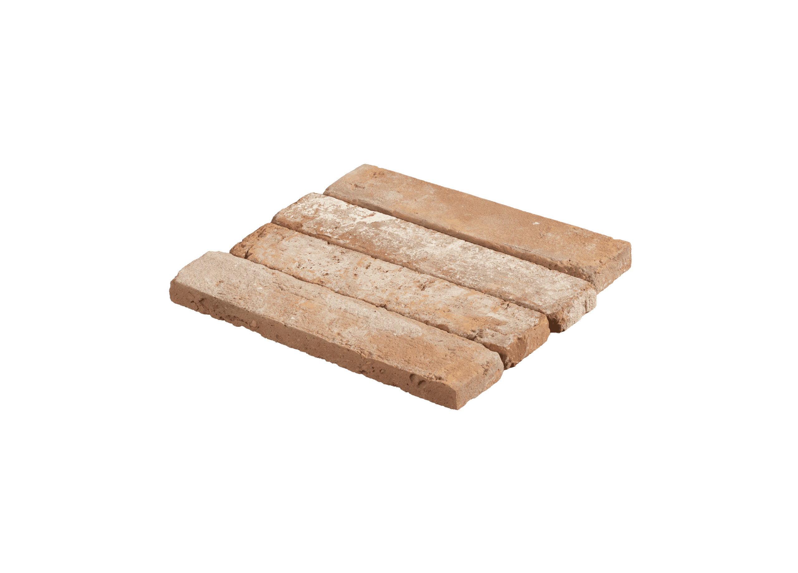 Stacked brick tiles