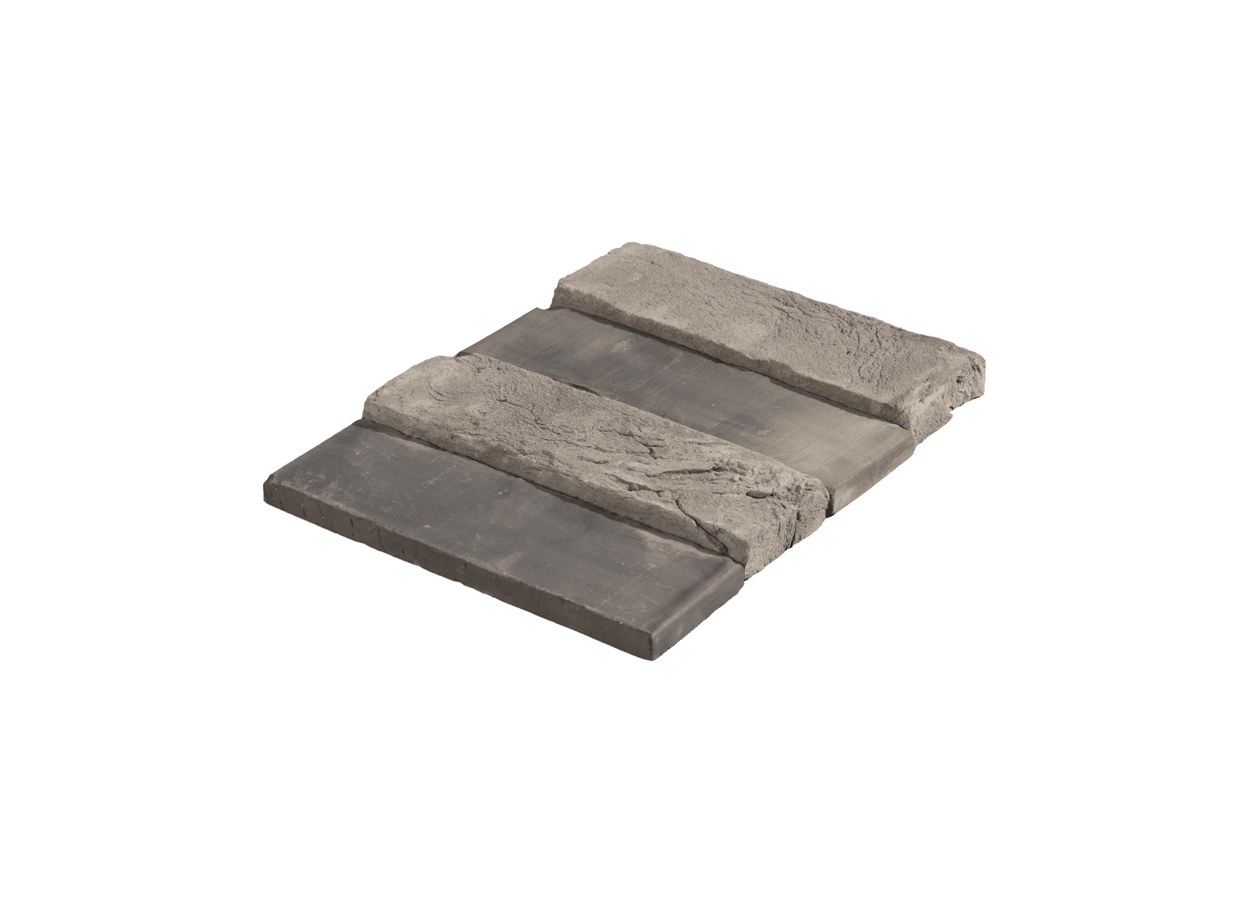 Stacked brick tiles