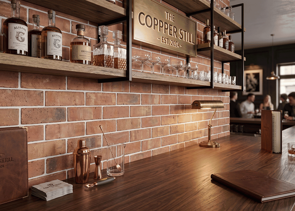 Slimline Clinkers Bar Sm bricks